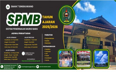 SISTEM PENERIMAAN SISWA BARU (SPMB) SMA NEGERI 7 SINGKAWANG TP. 2025/2026